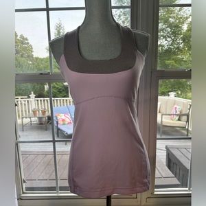 Lululemon light purple or lilac tank top size 8